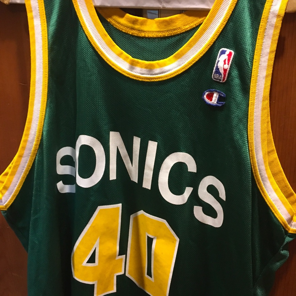 Vintage 1994 NBA Shawn Kemp Champion Jersey - Picture 2 of 10